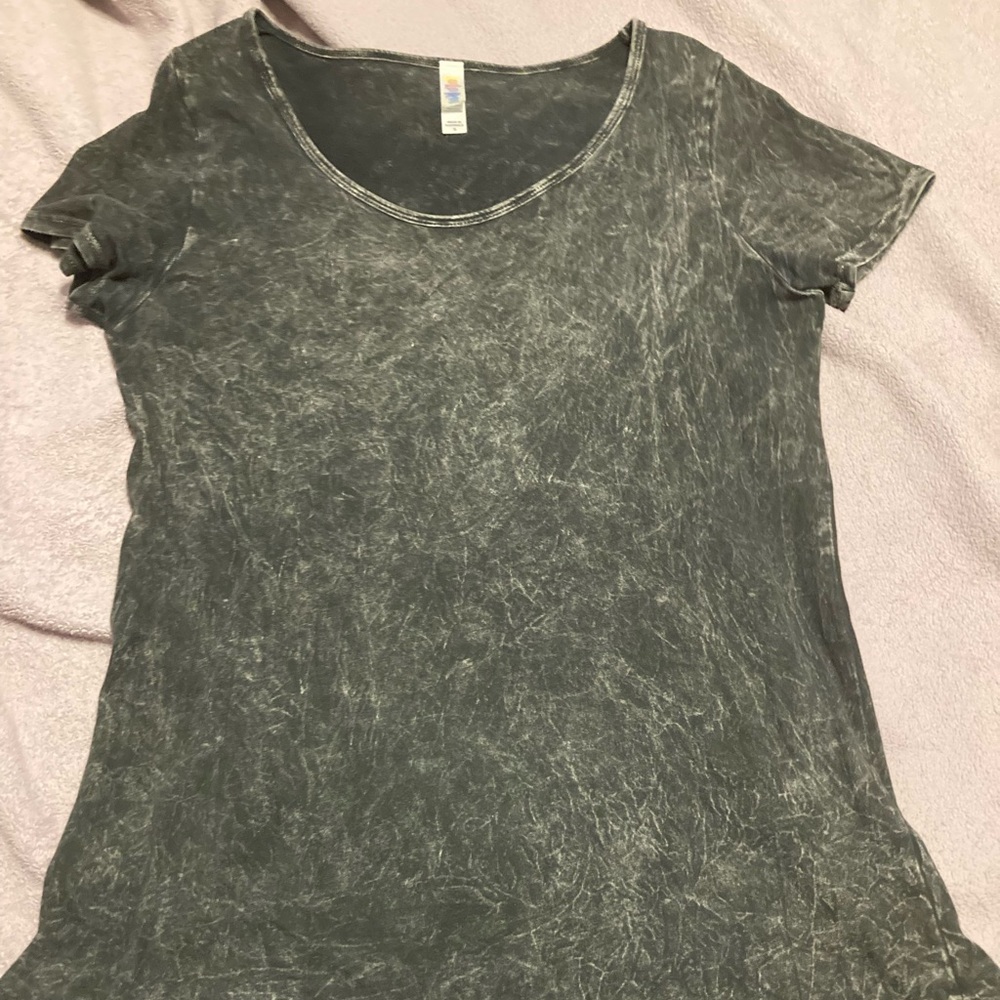Lularoe vintage classic t acid wash